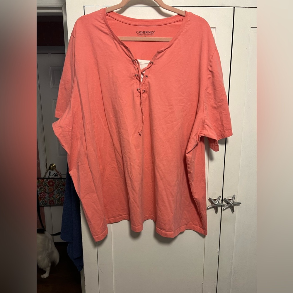 Catherine’s Orange tee 3x